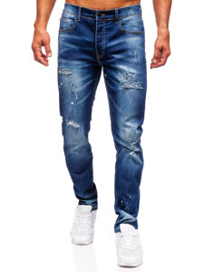 Herr Jeans Slim Fit Marinblå Bolf MP0170BS