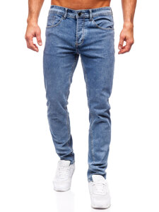 Herr Jeans Slim Fit Marinblå Bolf MP0192BC