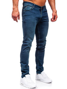 Herr Jeans Slim Fit Mörk Marinblå Bolf 5066-2