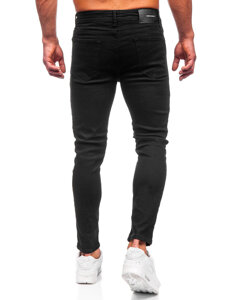 Herr Jeans Slim Fit Svart Bolf 6087