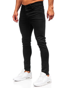 Herr Jeans Slim Fit Svart Bolf 6103