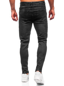 Herr Jeans Slim Fit Svart Bolf 6131