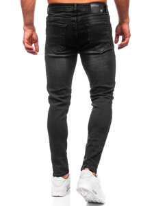 Herr Jeans Slim Fit Svart Bolf 6161