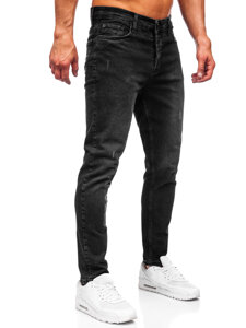 Herr Jeans Slim Fit Svart Bolf 6494