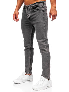 Herr Jeans Slim Fit Svart Bolf 6521