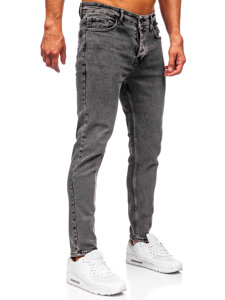 Herr Jeans Slim Fit Svart Bolf 6521