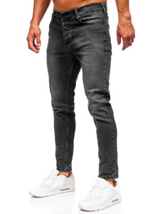 Herr Jeans Slim Fit Svart Bolf 6523