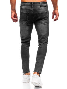 Herr Jeans Slim Fit Svart Bolf 6523