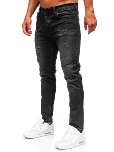 Herr Jeans Slim Fit Svart Bolf 6530