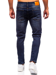 Herr Jeans Slim Fit Svart Bolf 6576