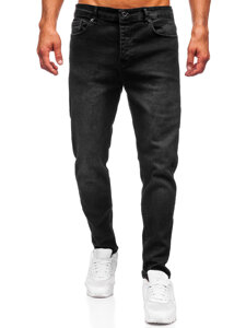 Herr Jeans Slim Fit Svart Bolf 6588