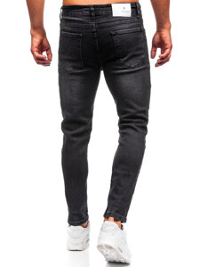 Herr Jeans Slim Fit Svart Bolf 6687