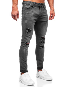 Herr Jeans Slim Fit Svart Bolf KS2081