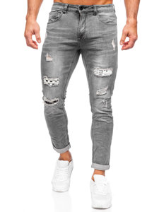 Herr Jeans Slim Fit Svart Bolf KS2082