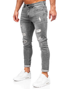 Herr Jeans Slim Fit Svart Bolf KS2082