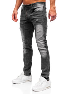 Herr Jeans Slim Fit Svart Bolf MP0045N