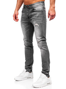 Herr Jeans Slim Fit Svart Bolf MP0054N