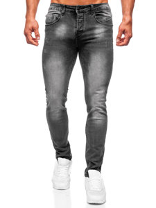 Herr Jeans Slim Fit Svart Bolf MP0056G