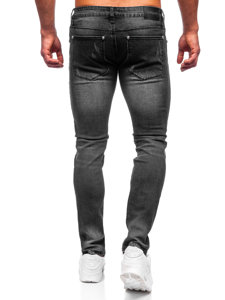 Herr Jeans Slim Fit Svart Bolf MP0057N