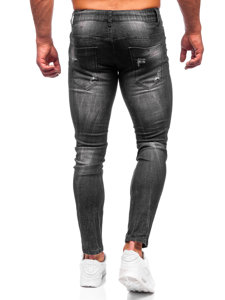 Herr Jeans Slim Fit Svart Bolf MP005N