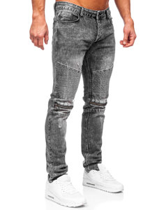 Herr Jeans Slim Fit Svart Bolf MP0069N