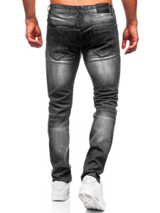 Herr Jeans Slim Fit Svart Bolf MP0075N