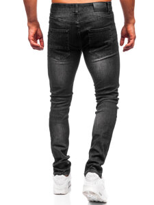 Herr Jeans Slim Fit Svart Bolf MP0085N