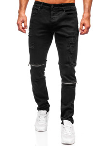 Herr Jeans Slim Fit Svart Bolf MP0117N