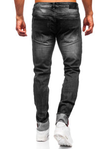 Herr Jeans Slim Fit Svart Bolf MP0126N