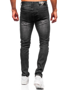 Herr Jeans Slim Fit Svart Bolf MP0141N