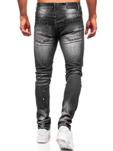 Herr Jeans Slim Fit Svart Bolf MP0168N