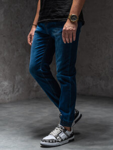 Herr Jeans-joggers Blå Bolf 8155A1