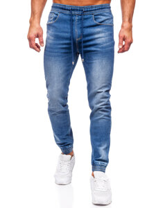 Herr Jeans-joggers Blå Bolf MP0272BC