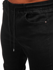 Herr Jeans-joggers Svart Bolf 8103