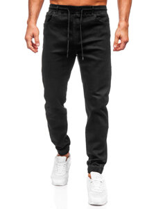 Herr Jeans-joggers Svart Bolf 8103