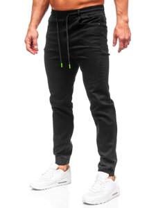 Herr Jeans-joggers Svart Bolf 8105