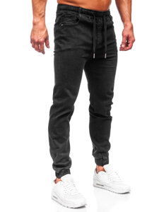 Herr Jeans-joggers Svart Bolf 8111