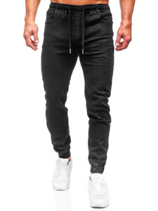 Herr Jeans-joggers Svart Bolf 8111