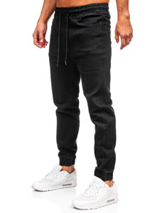 Herr Jeans-joggers Svart Bolf 8162