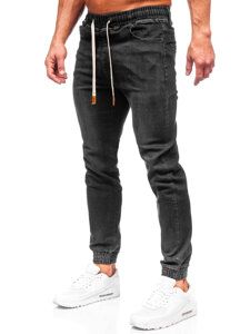 Herr Jeans-joggers Svart Bolf 9070