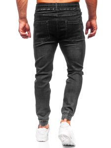 Herr Jeans-joggers Svart Bolf 9070