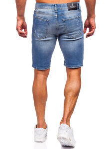 Herr Jeansshorts Blå Bolf 0367