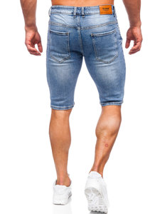 Herr Jeansshorts Blå Bolf KG3916