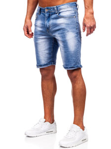 Herr Jeansshorts Blå Bolf NG60360