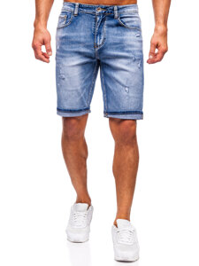 Herr Jeansshorts Blå Bolf NG60367