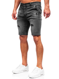 Herr Jeansshorts Grå Bolf MP0036G