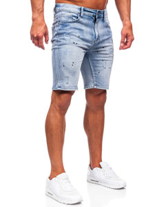 Herr Jeansshorts Himmelsblå Bolf MP0262BC