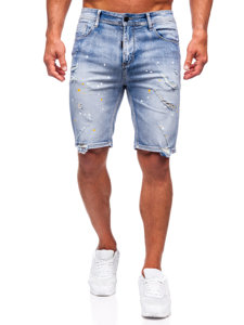 Herr Jeansshorts Himmelsblå Bolf MP0263BC