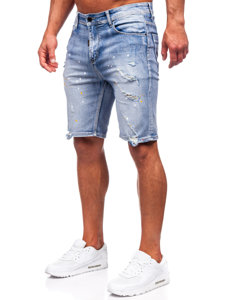 Herr Jeansshorts Himmelsblå Bolf MP0263BC