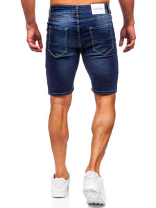 Herr Jeansshorts Marinblå Bolf 0438